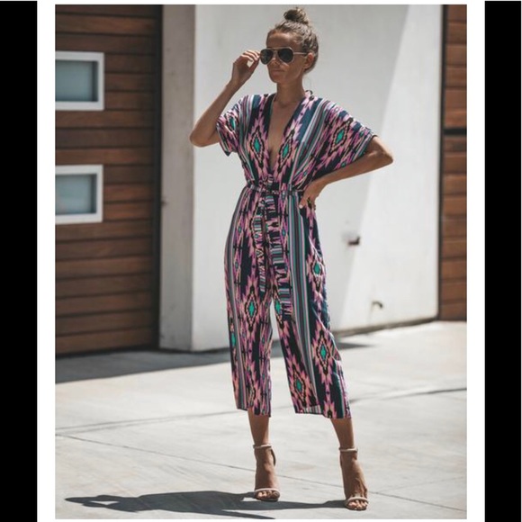 Electric Feel Jumpsuit - Picture 1 of 3